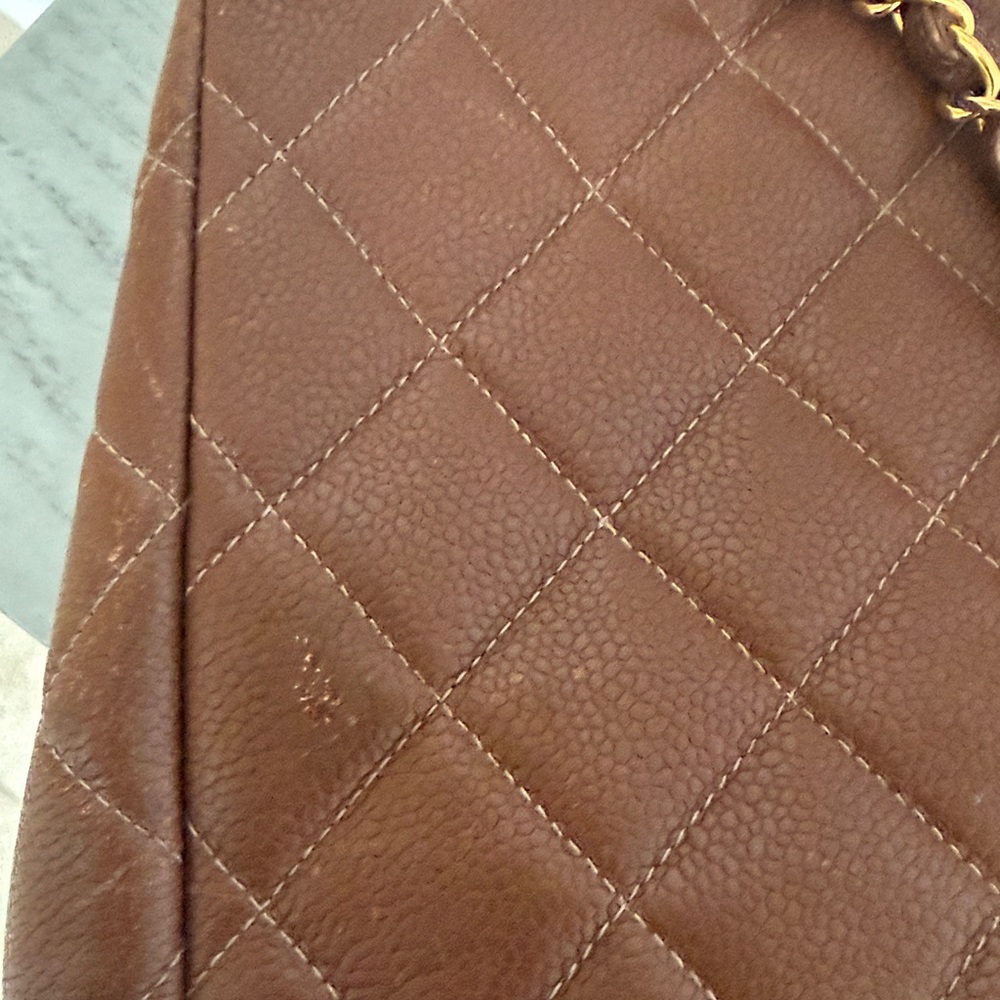 Vintage Chanel brown bag - Picture 10 of 16